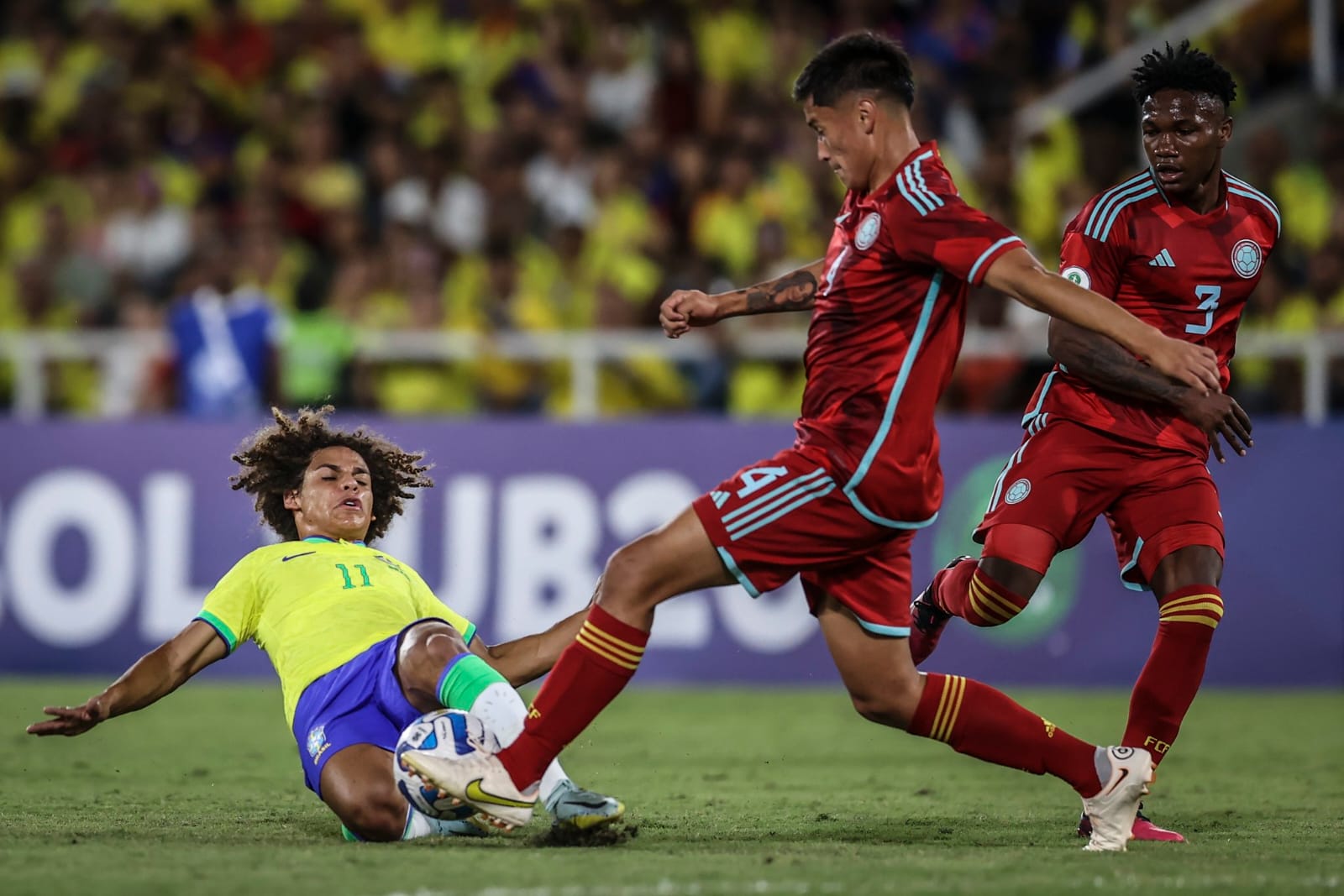 Sudamericano Fútbol Sub20 Colombia empató con Brasil y aplazó la