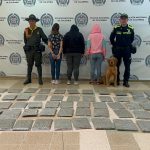 Capturadas en La Tebaida tres mujeres que transportaban droga avaluada en $70 millones